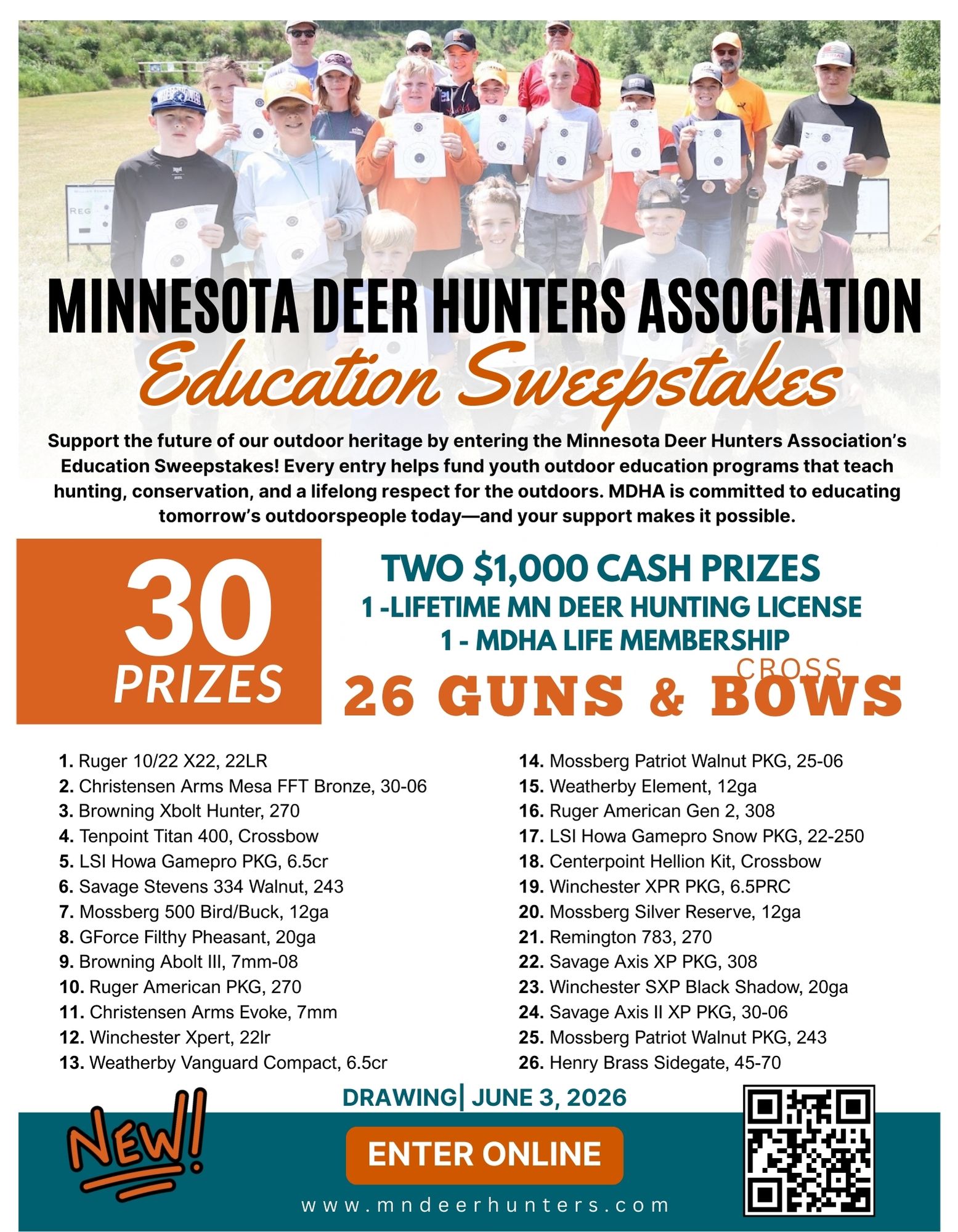 MDHA Education Sweepstakes