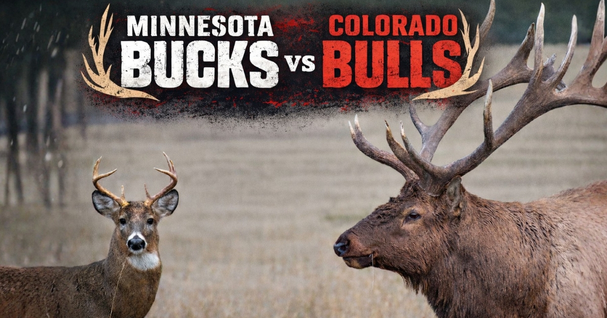 Minnesota Whitetails vs. Colorado Wapiti:  Hunting Similarities & Differences